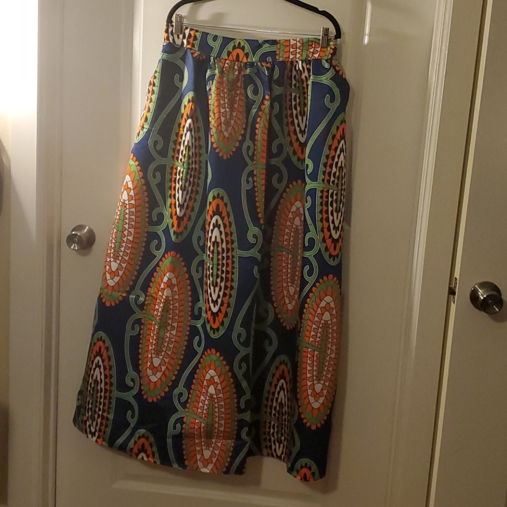 Print Maxi Skirt